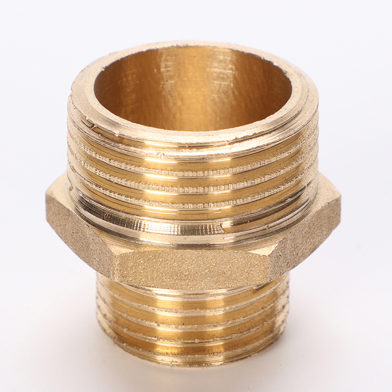 Brass Thread Fitting-HEXAGON REDUCING NIPPLE