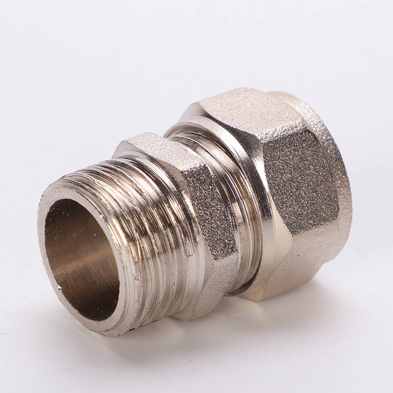 Brass Pex-Al-Pex Fittings-Straight Nipple  Male